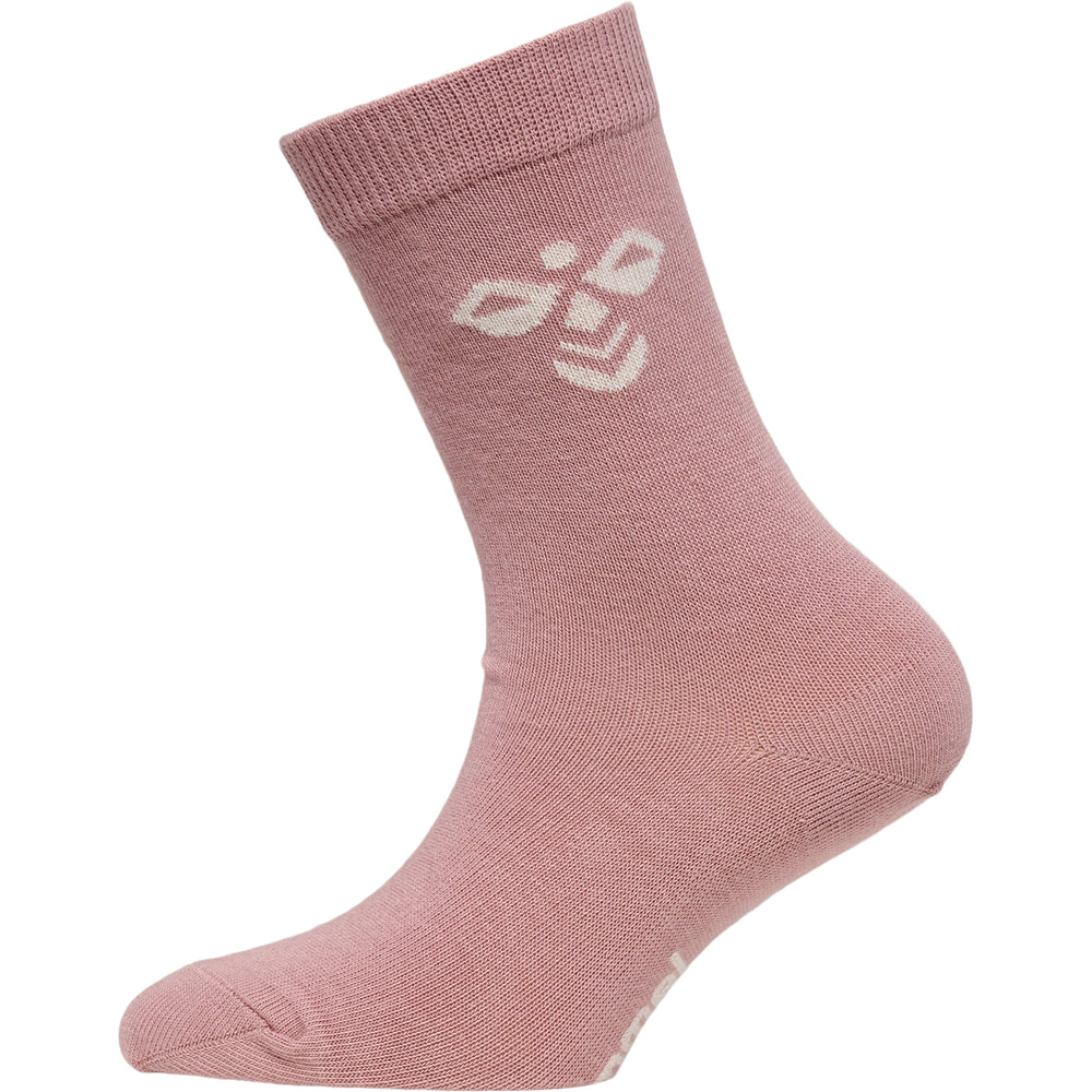HUMMEL Sutton 3-Pack Sock Kind (woodrose)