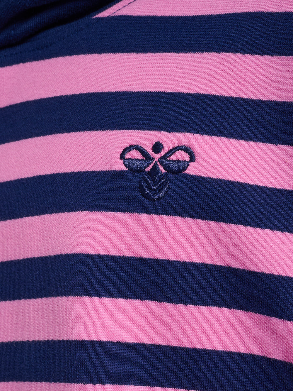 HUMMEL Conelly Boxy Contrast Hoodie Kind (medieval blue)