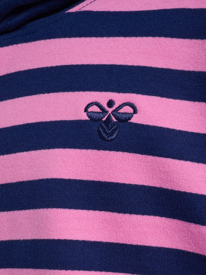 HUMMEL Conelly Boxy Contrast Hoodie Kind (medieval blue)