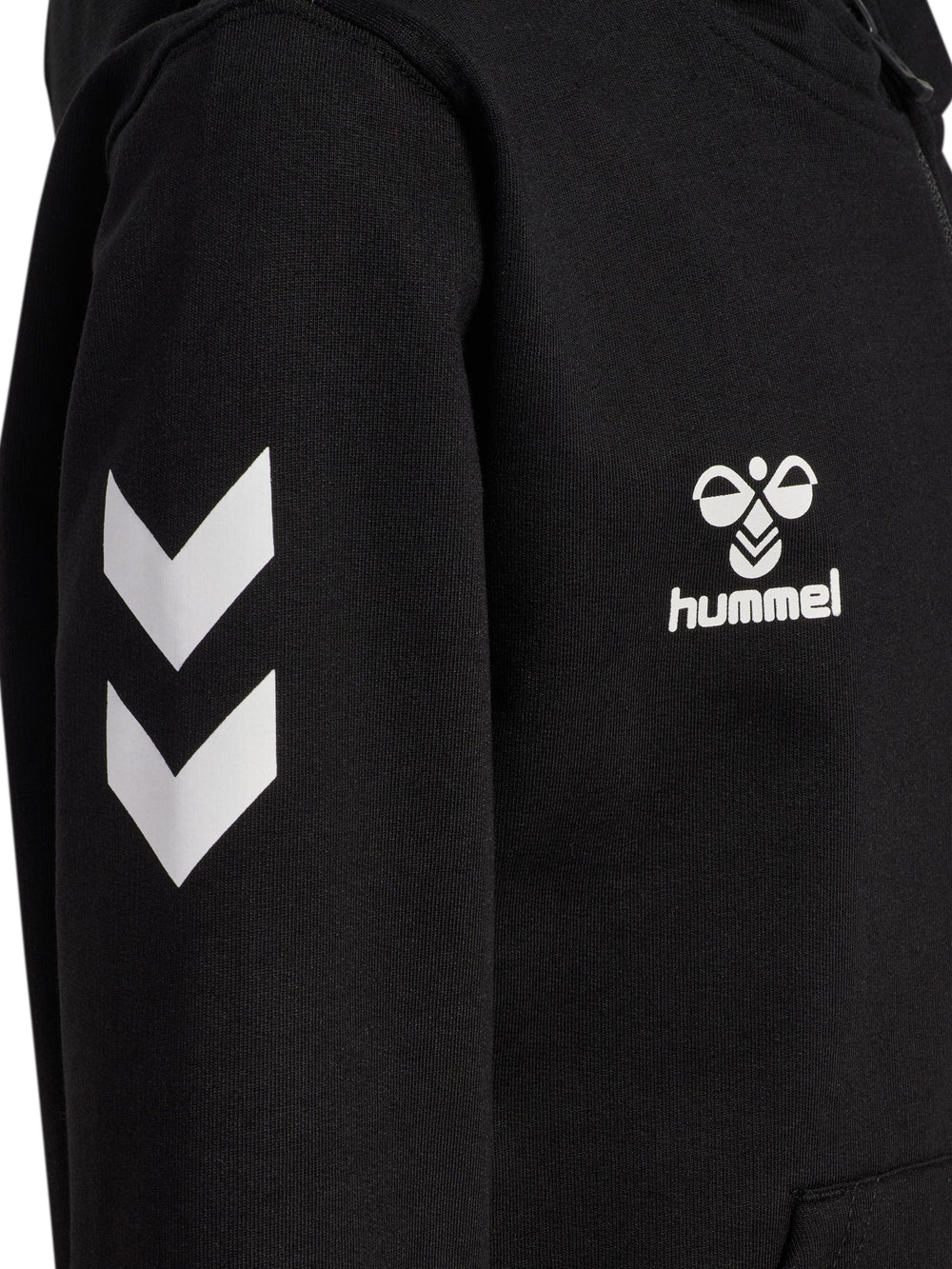 HUMMEL Go 2.0 Chevron Zip Hoodie Kind (black)
