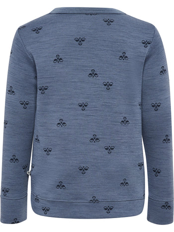 HUMMEL Mini Wool T-Shirt L/S Kind (flint stone)