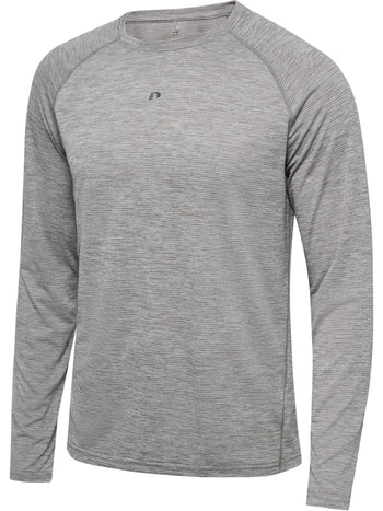 NEWLINE Active T-Shirt L/S (gray contours)