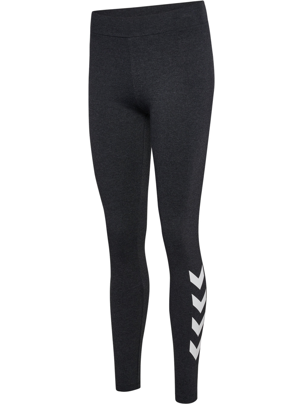 HUMMEL Pulse Logo Mw Tights Damen (black melange)
