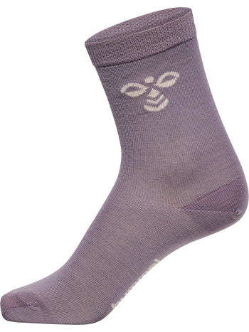 HUMMEL Wool 2-Pack Socks Kind (gray ridge/cloud gray)