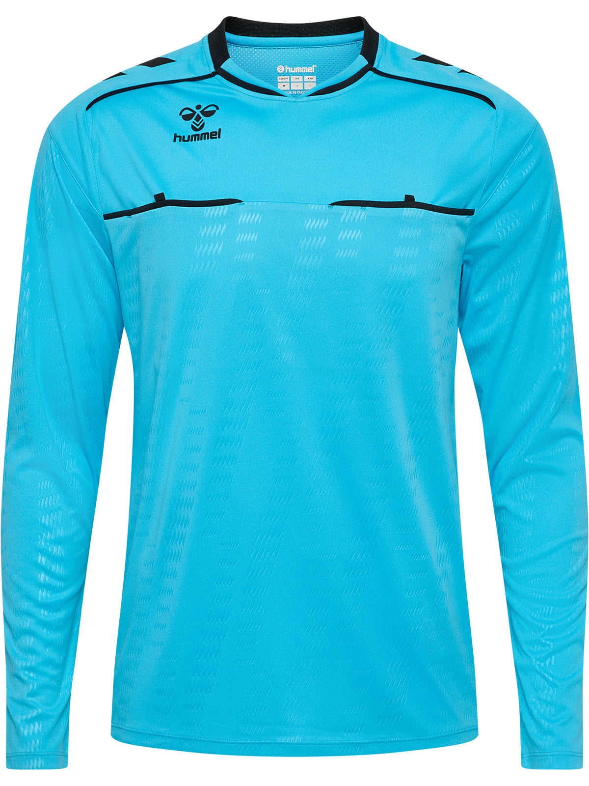HUMMEL Referee Jersey L/S (neon blue)