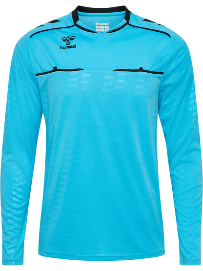 HUMMEL Referee Jersey L/S (neon blue)