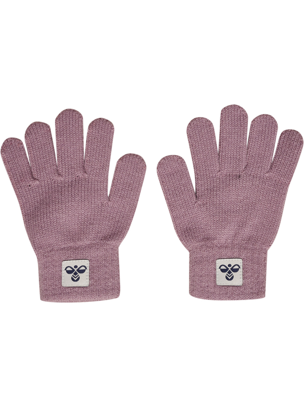 HUMMEL Knit Gloves 2-Pack Kind (sea fog)