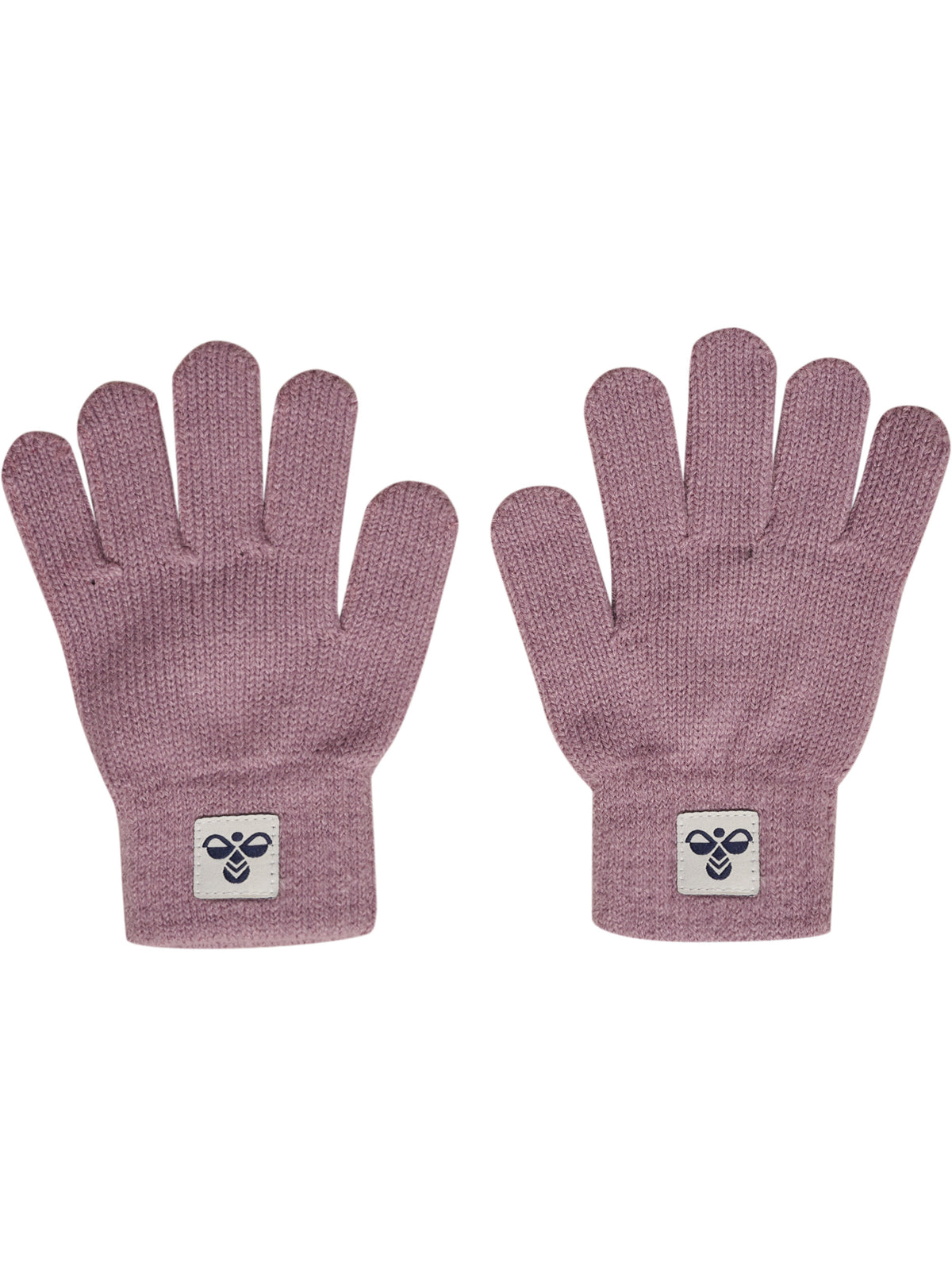 HUMMEL Knit Gloves 2-Pack Kind (sea fog)