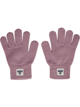 HUMMEL Knit Gloves 2-Pack Kind (sea fog)