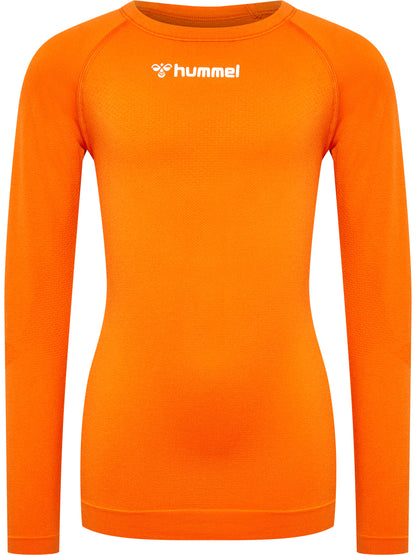 HUMMEL Bl Comfort 2.0 Tee L/S Kind (orange tiger)