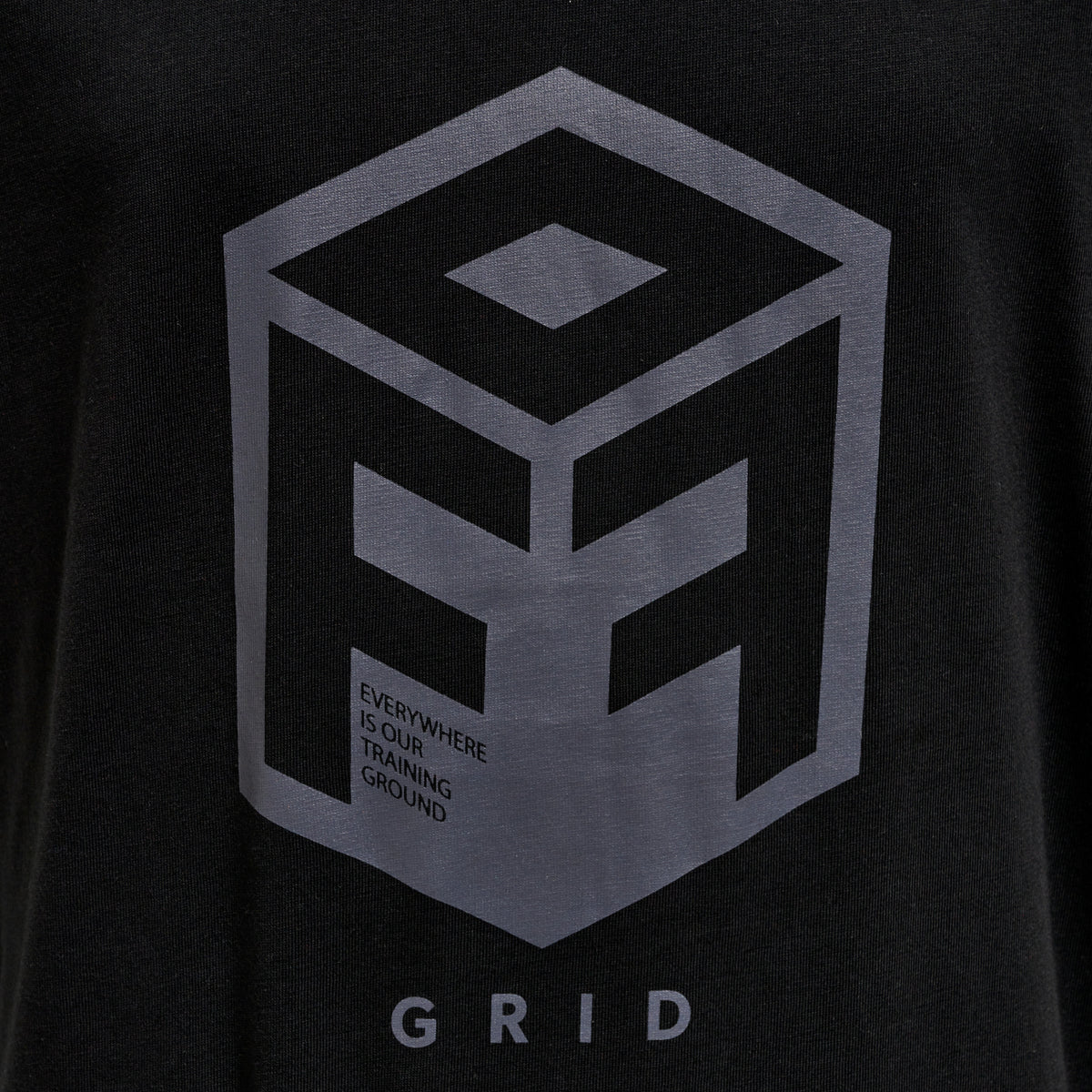 HUMMEL Offgrid Cotton Jersey S/S Kind (jet black/forged iron)