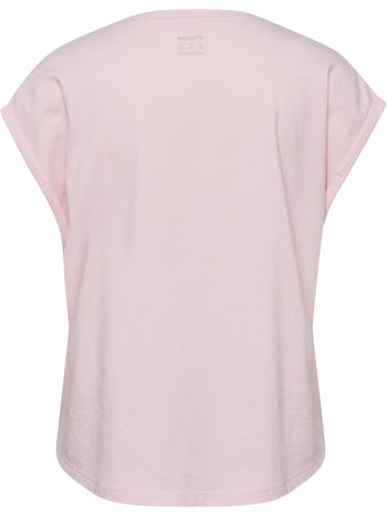 HUMMEL Soft Relaxed T-Shirt S/S Damen (barely pink)