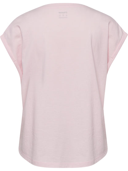 HUMMEL Soft Relaxed T-Shirt S/S Damen (barely pink)