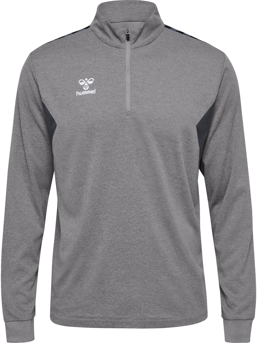 HUMMEL Authentic Half Zip Sweat Herren Grau