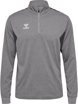 HUMMEL Authentic Half Zip Sweat Herren Grau