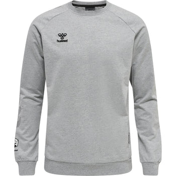 HUMMEL Move Grid Cotton Sweatshirt Herren Grau