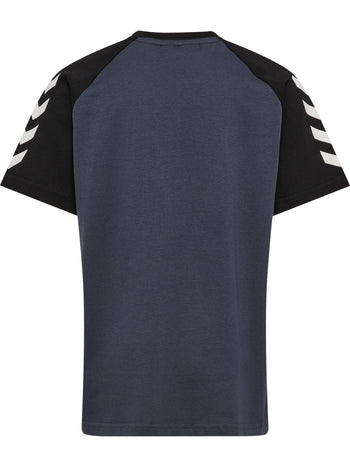 HUMMEL Logo T-Shirt S/S Kind (ombre blue)