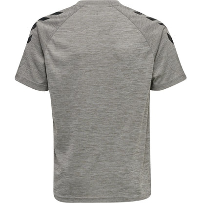 HUMMEL Core XK Core Poly Tee S/S Kind (grey melange)