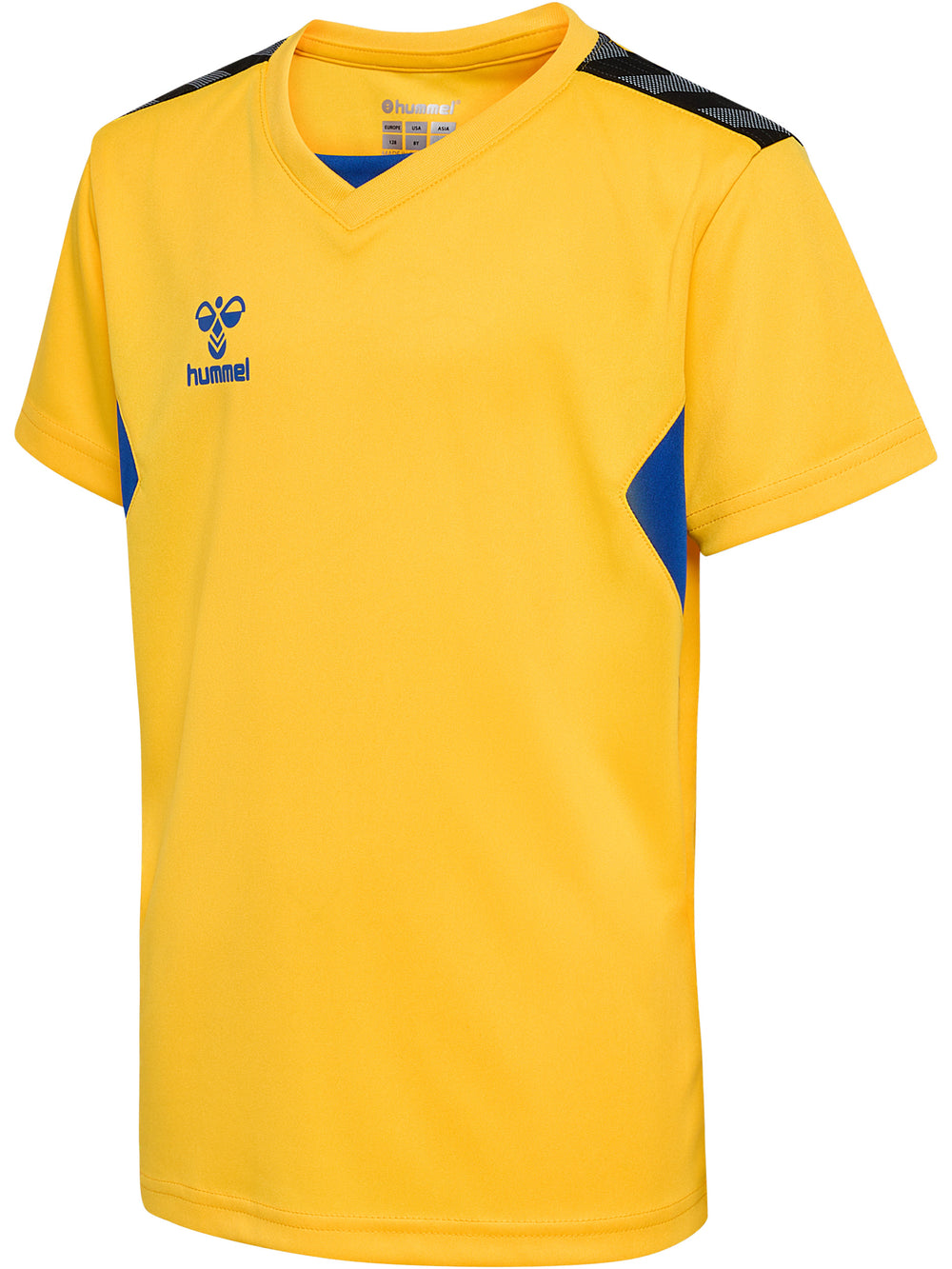 HUMMEL Authentic PL Jersey S/S Kind (sports yellow/true blue)