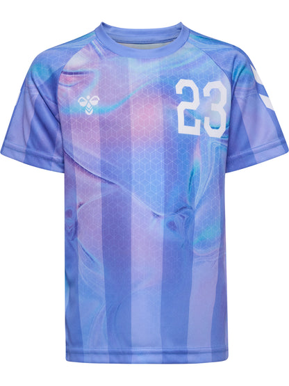 HUMMEL Shimmer T-Shirt S/S Kind (persian jewel)