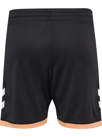 HUMMEL Blaze Club 27 Poly Shorts Kind (black/peach cobbler)