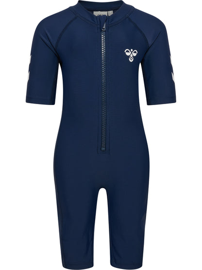 HUMMEL Sandy Swimsuit 3/4 SL Kind (dress blues/white)