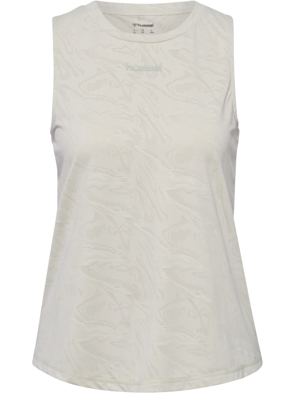 HUMMEL Vanja Jacquard Top Damen (silver birch)