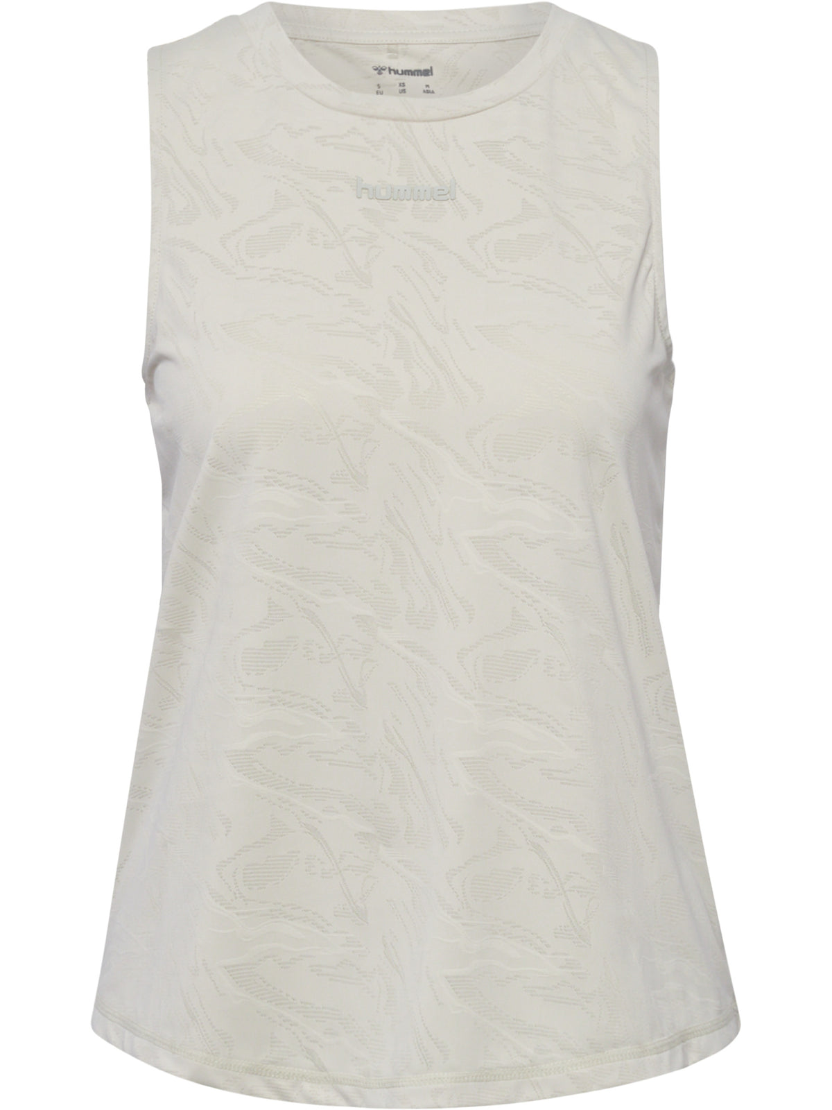 HUMMEL Vanja Jacquard Top Damen (silver birch)