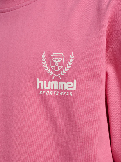 HUMMEL Loose Graphic T-Shirt S/S Bts Kind (chateau rose)