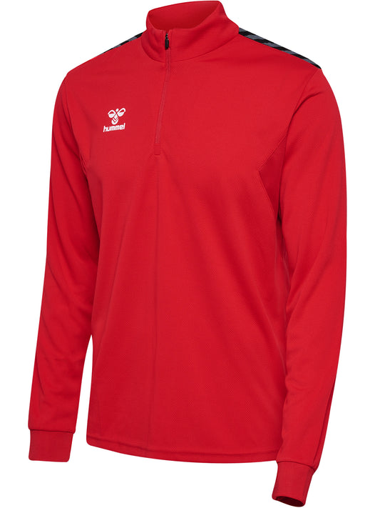 HUMMEL Authentic Half Zip Sweat (true red)