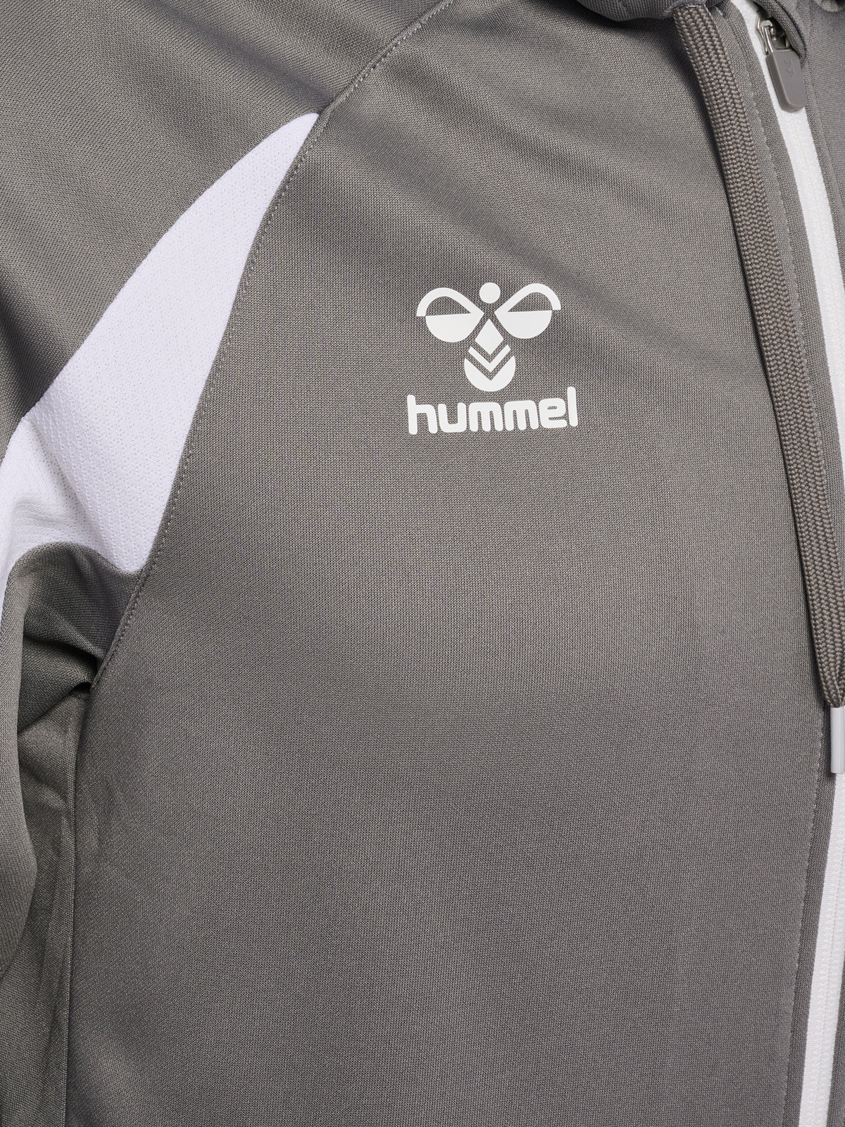 HUMMEL Core 2.0 Zip Hoodie (steel gray/white)