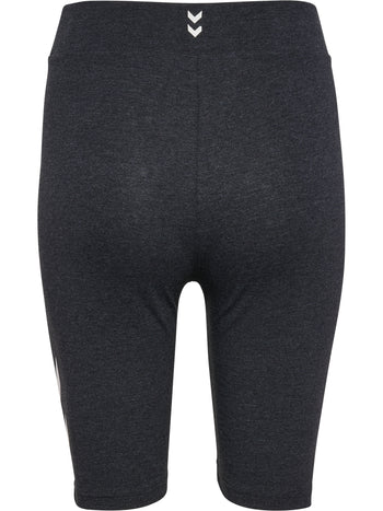 HUMMEL Pulse Logo Mw Short Tights Damen (black melange)