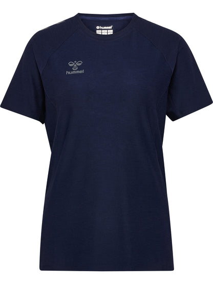 HUMMEL Cima 2.0 Jersey S/S Damen (marine melange)