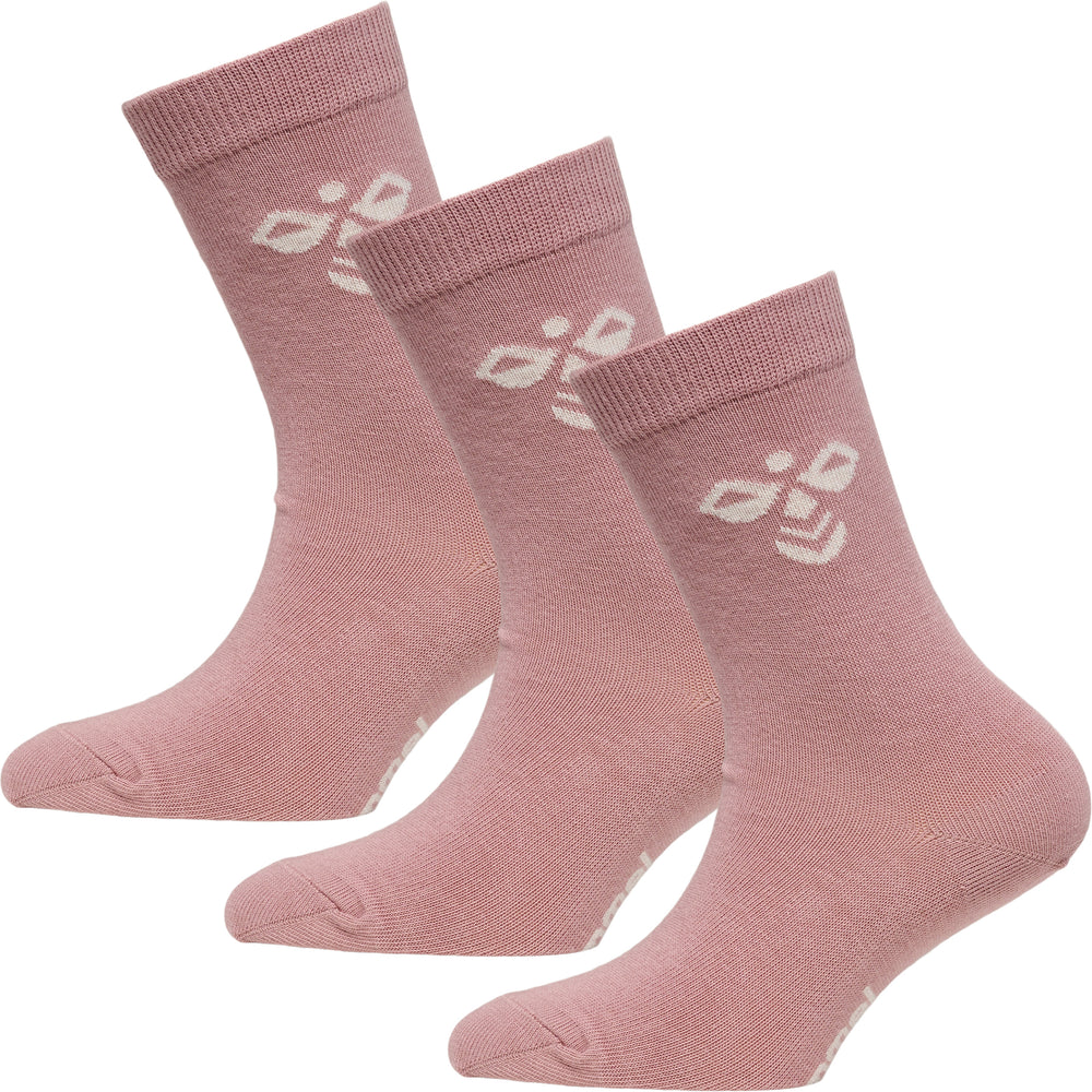 HUMMEL Sutton 3-Pack Sock Kind (woodrose)