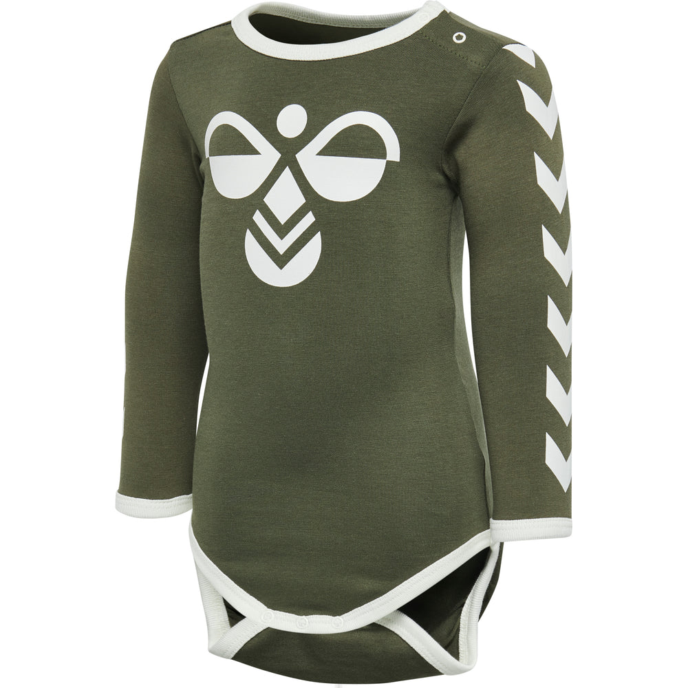 HUMMEL Flipper Ls Bodystocking Kind (olive night)