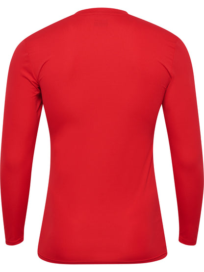 HUMMEL Bl Essential Tee L/S (true red)