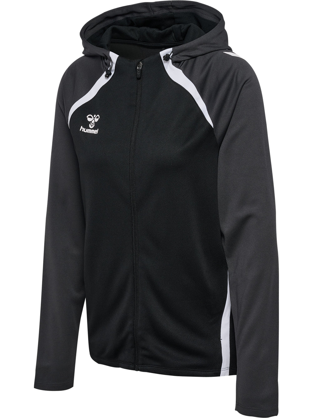 HUMMEL Lead 2.0 Zip Hoodie Damen (black/asphalt)