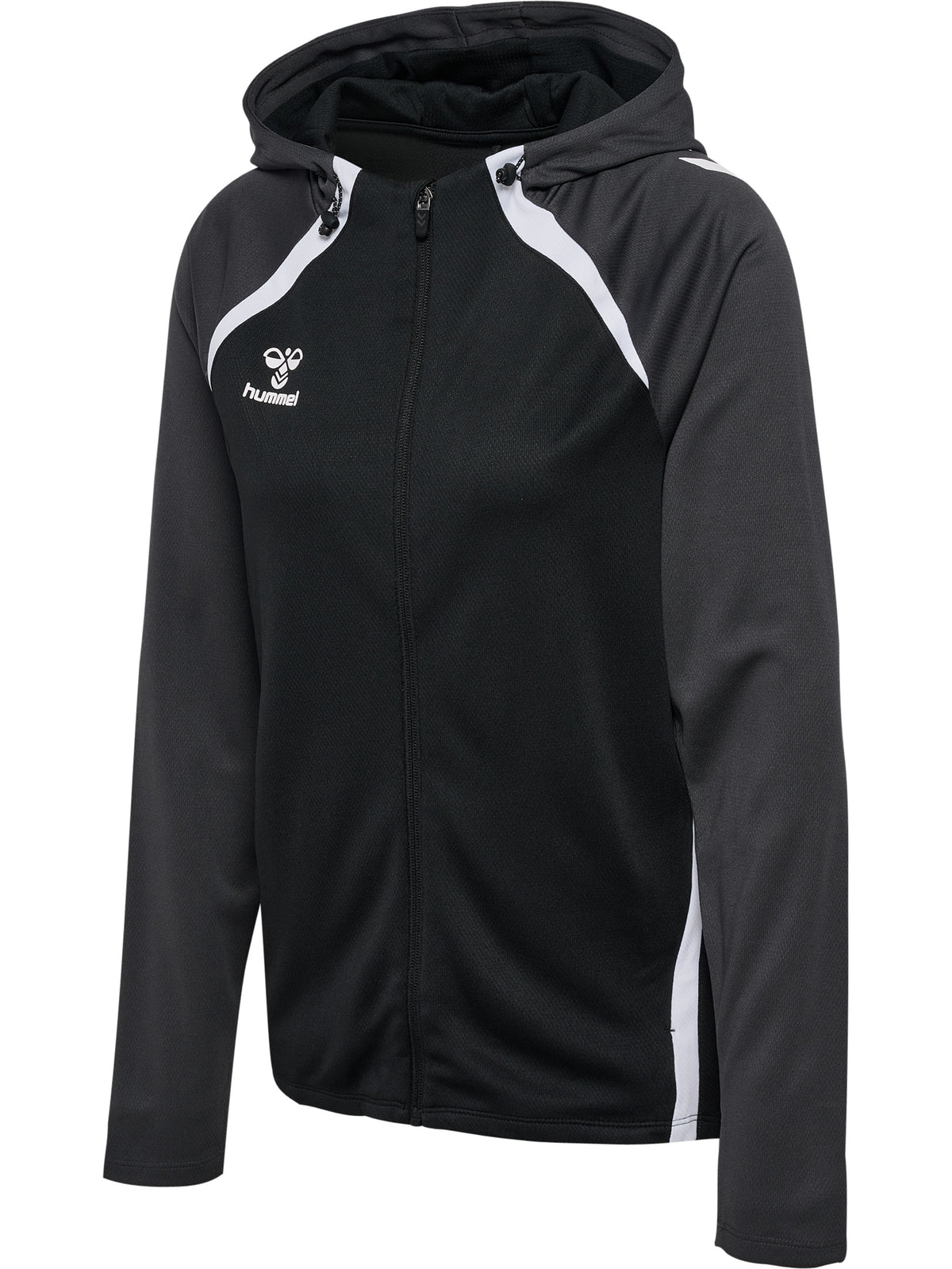 HUMMEL Lead 2.0 Zip Hoodie Damen (black/asphalt)