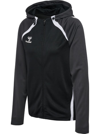 HUMMEL Lead 2.0 Zip Hoodie Damen (black/asphalt)