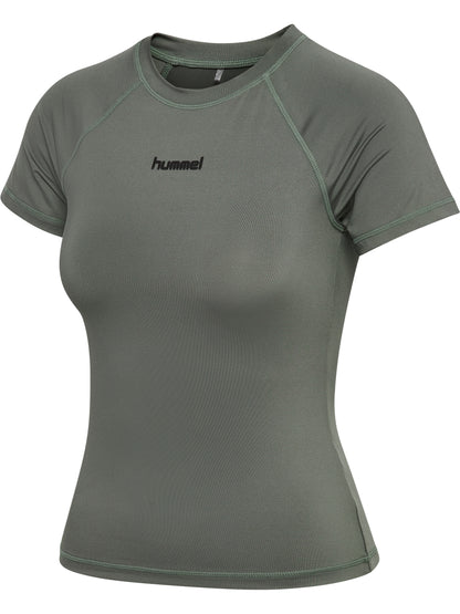 HUMMEL Prima T-Shirt S/S Damen (castor gray)