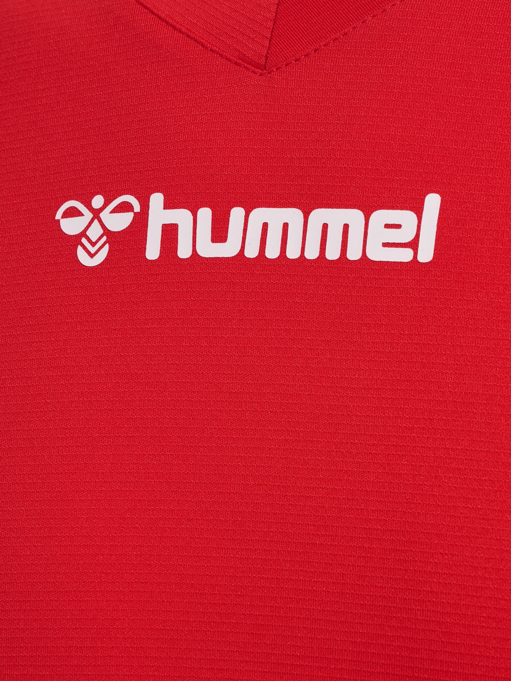 HUMMEL Bl Essential Tee L/S (true red)