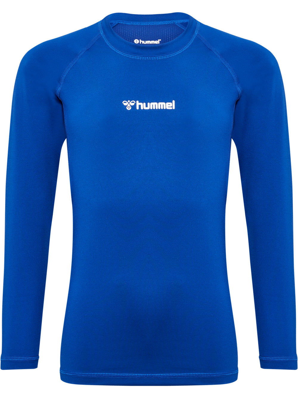 HUMMEL Bl Performance Tee L/S Unisex Kind Blau