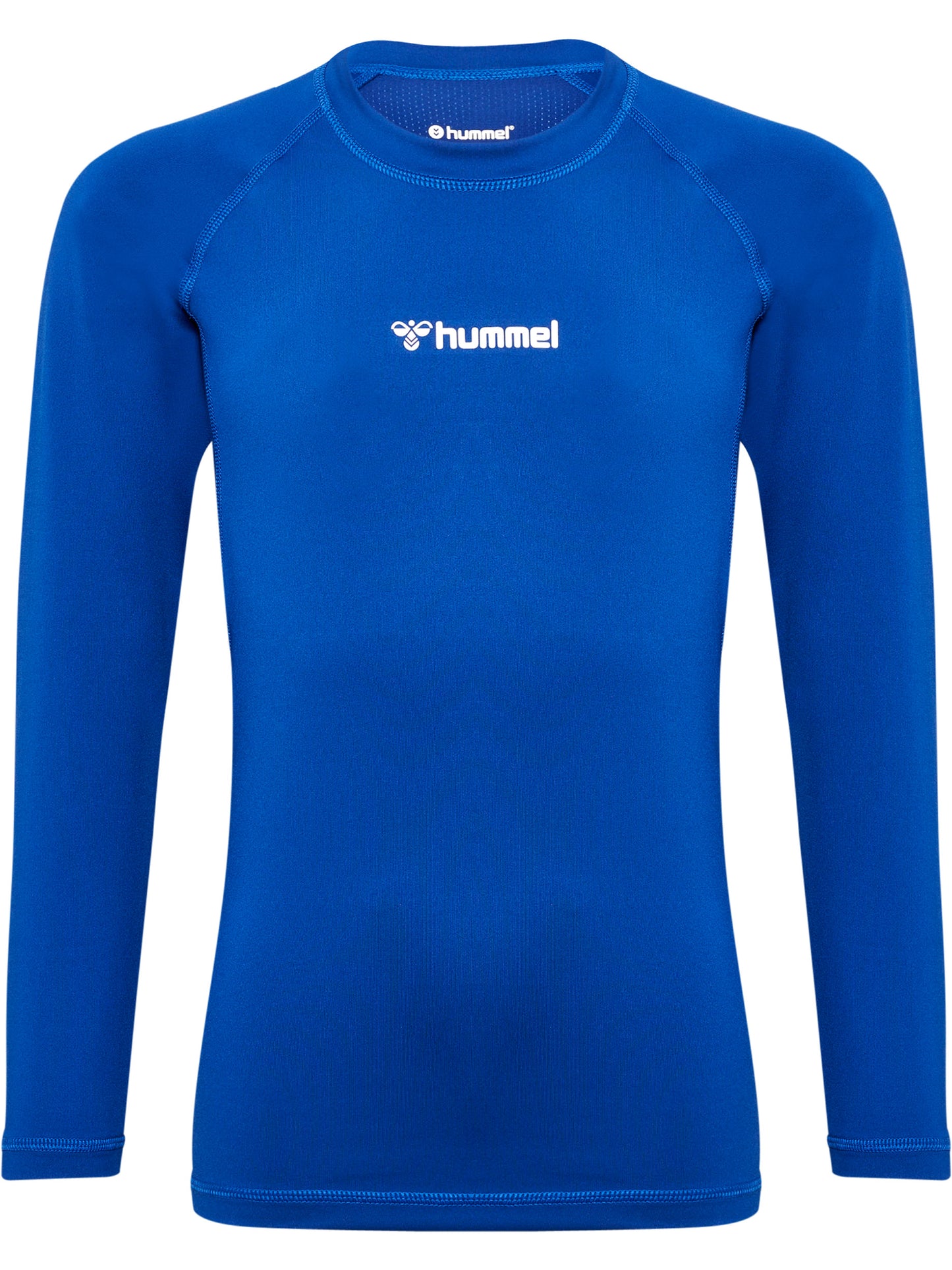 HUMMEL Bl Performance Tee L/S Unisex Kind Blau