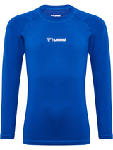 HUMMEL Bl Performance Tee L/S Unisex Kind Blau