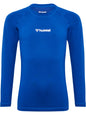 HUMMEL Bl Performance Tee L/S Unisex Kind Blau