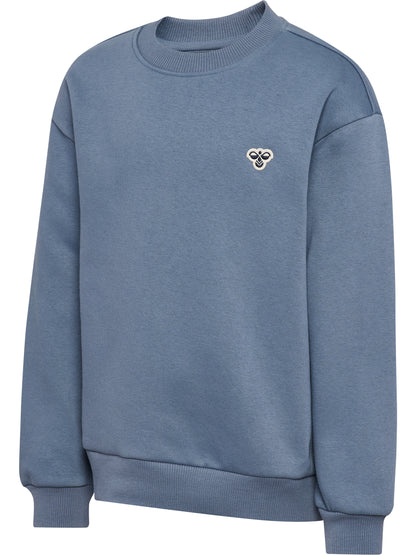 HUMMEL Loose Crewneck Bee Kind (flint stone)