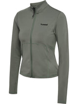 HUMMEL Prima Zip Blouse Damen (castor gray)