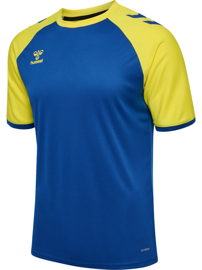 HUMMEL Match League Jersey S/S (true blue/blazing yellow)