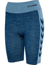HUMMEL Clea Seamless Cycling Shorts Damen (navy peony/faded denim)