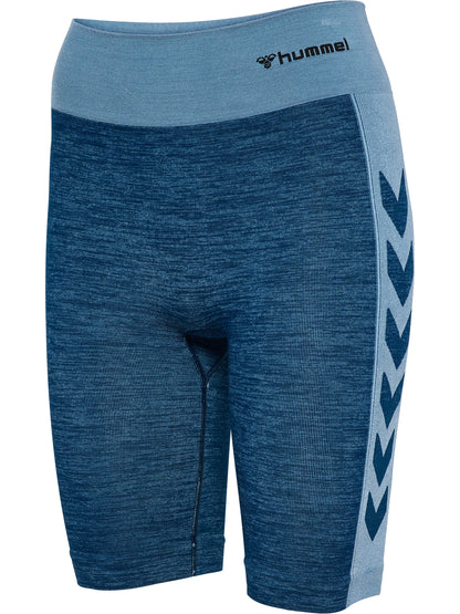 HUMMEL Clea Seamless Cycling Shorts Damen (navy peony/faded denim)